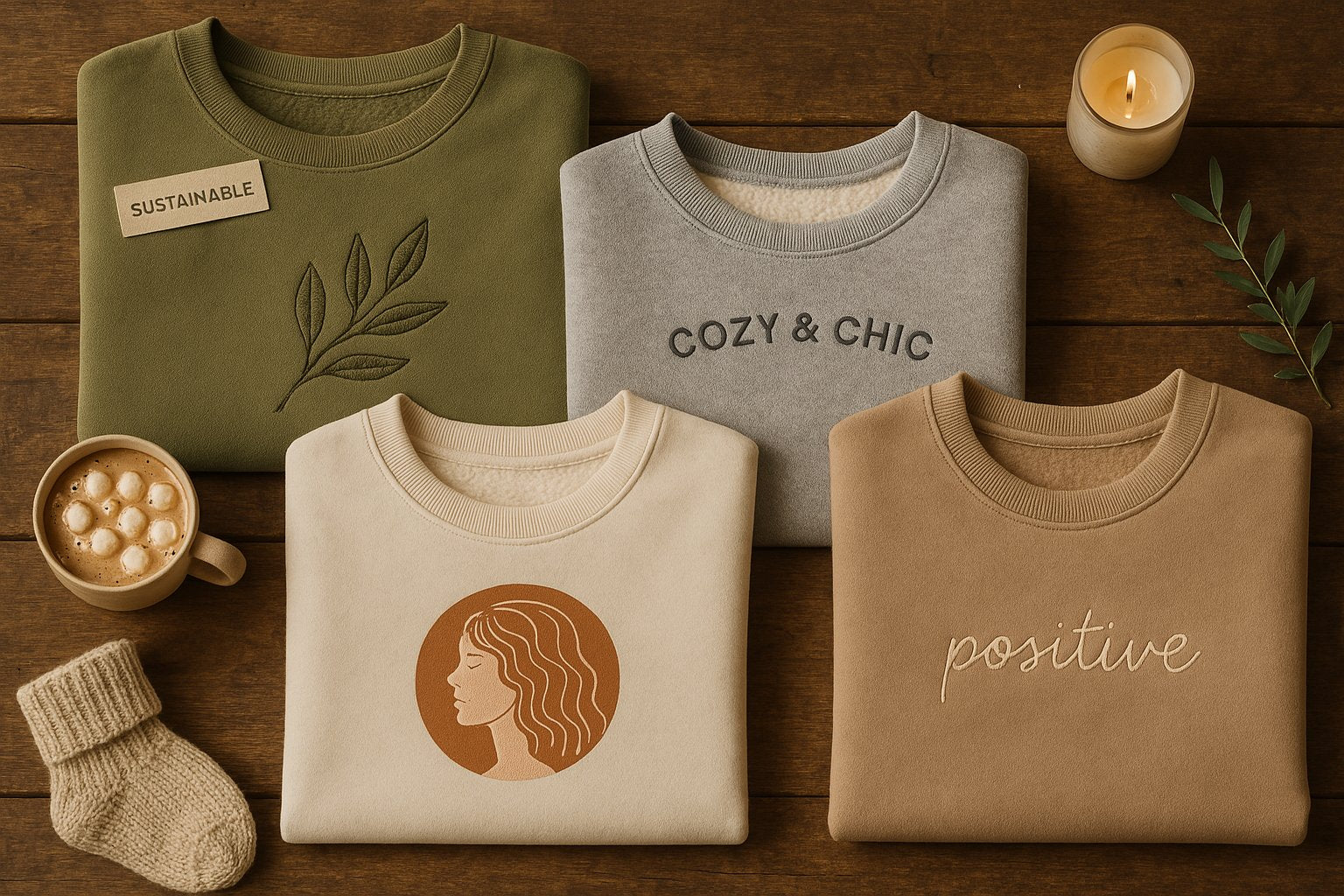 Warm and cozy sweatshirts for winter Affordable oversized sweatshirts for women