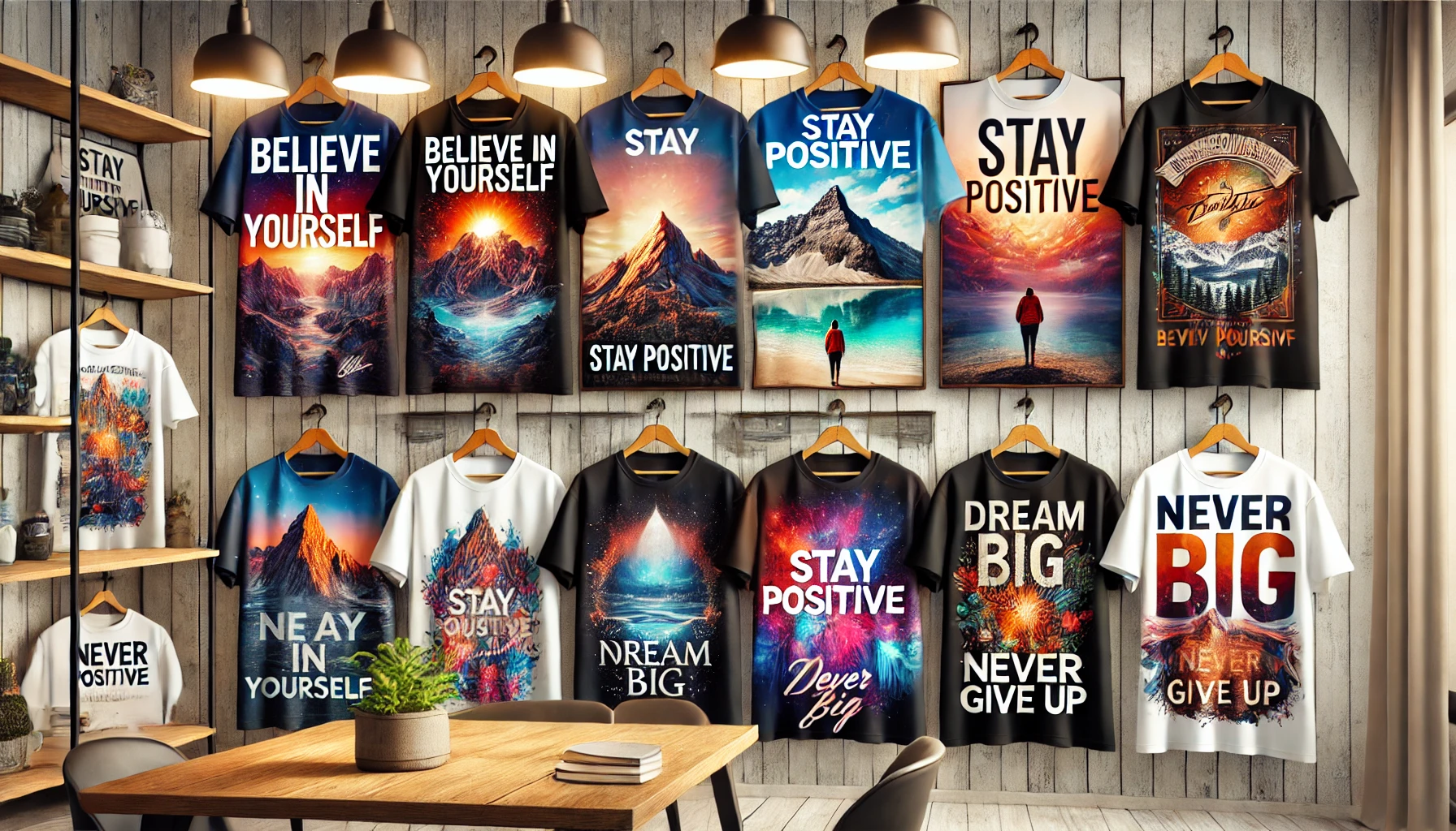 Empower Your Wardrobe with Motivational and Inspirational T-Shirts - Fuel Your Life with Positivity and Confidence