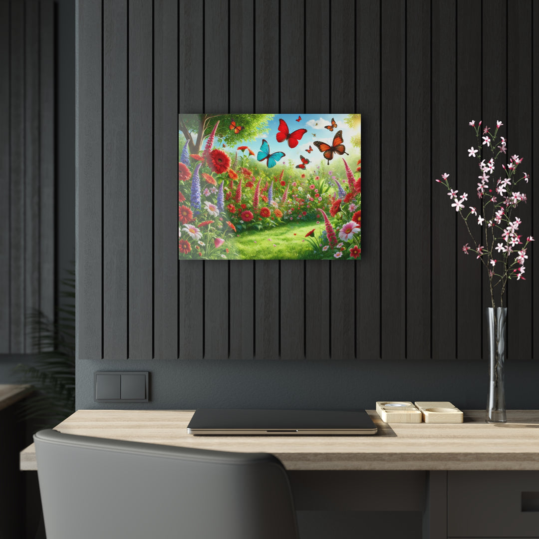 Garden of Butterflies - Daylight Acrylic Artwork