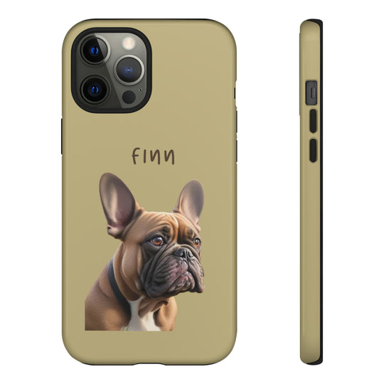 French Bulldog Custom Pet Phone Case with Photo and Name - Dog Lover's Gift - Creative Canvas Corner