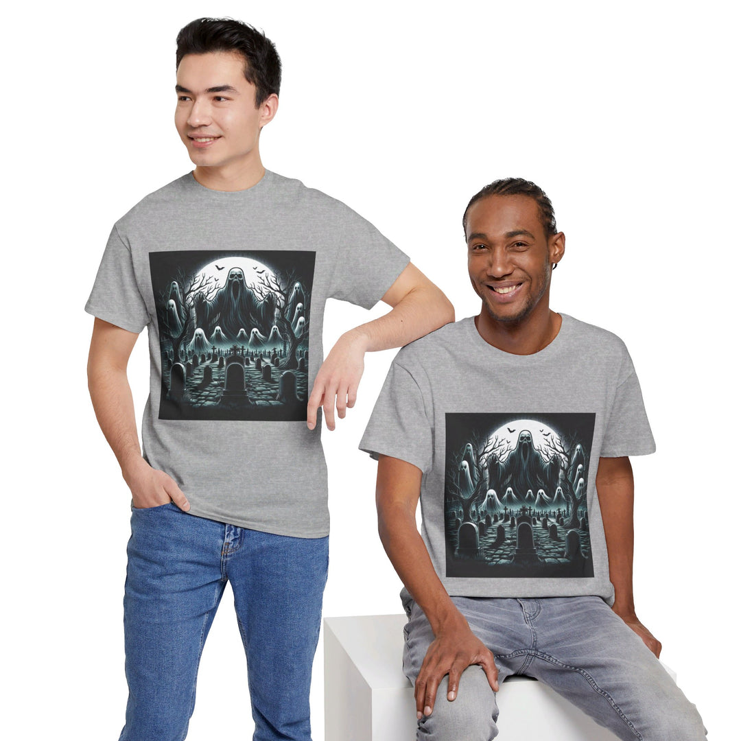 Haunted Graveyard Halloween T-Shirt