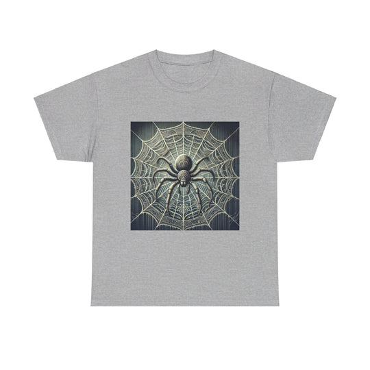 Spooky Spider Web Halloween T-Shirt