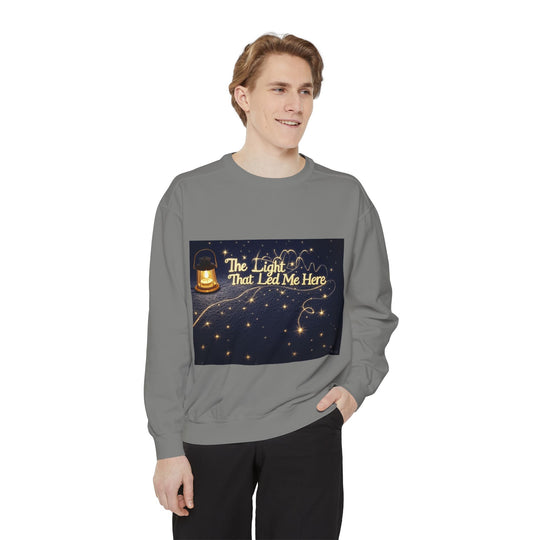 The Light That Led Me Here – guided by mom’s light sweatshirt