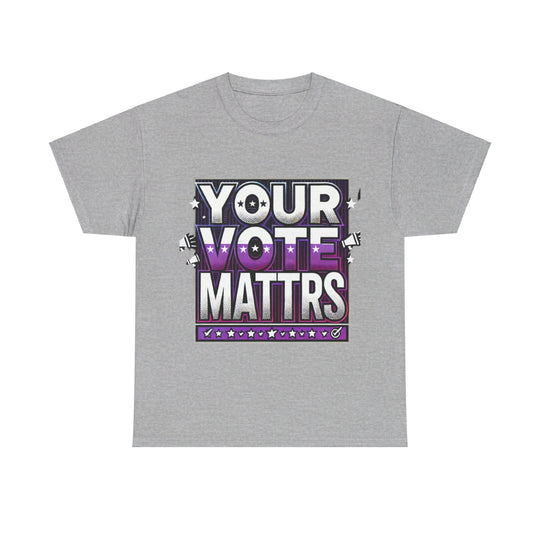 Women's Voter Tee - Your Voice Matters - Creative Canvas Corner