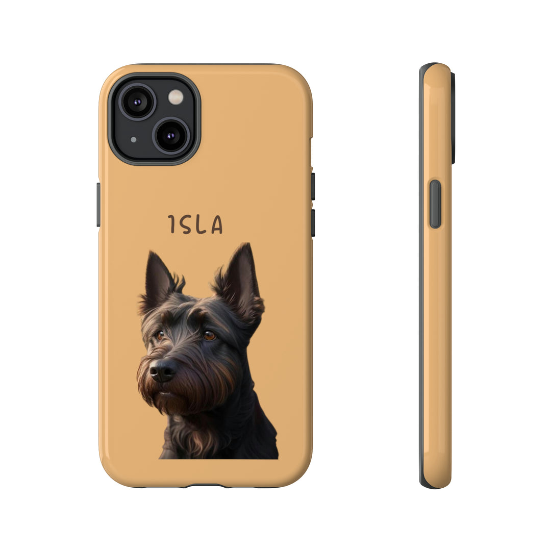 Custom Scottish Terrier Pet Phone Case with Photo and Name - Dog Lover's Gift - Creative Canvas Corner