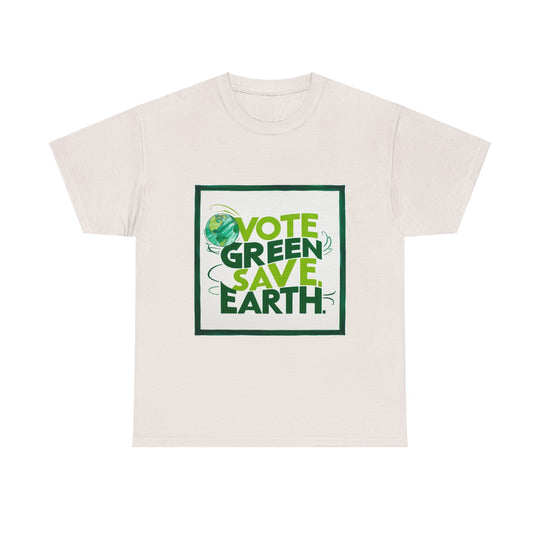 🗳️ Vote for the Planet: Eco-Friendly Election T-Shirt 🌍 - Creative Canvas Corner