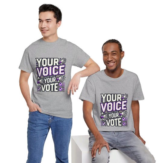 Rock the Vote T-Shirt - Make Your Voice Heard! - Creative Canvas Corner