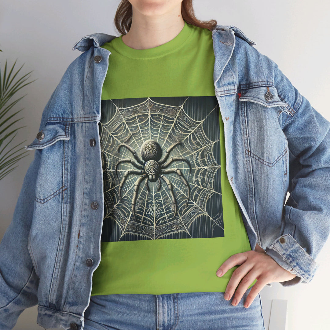 Spooky Spider Web Halloween T-Shirt