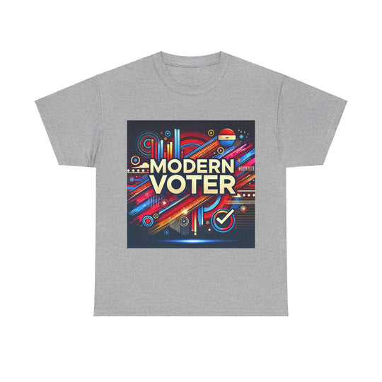 Modern Voter Tee - Fresh and Stylish - Creative Canvas Corner