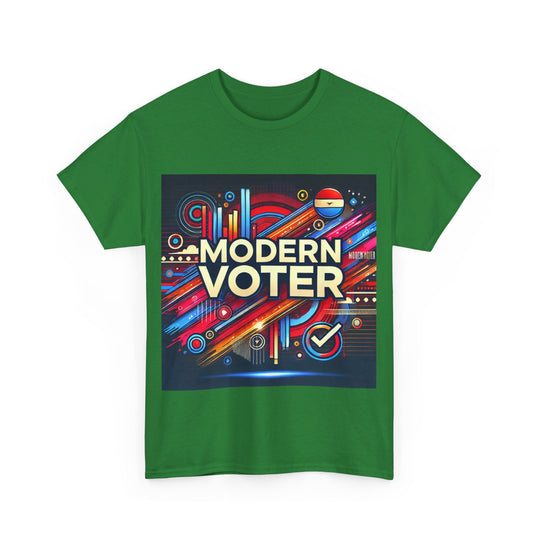 Modern Voter Tee - Fresh and Stylish - Creative Canvas Corner