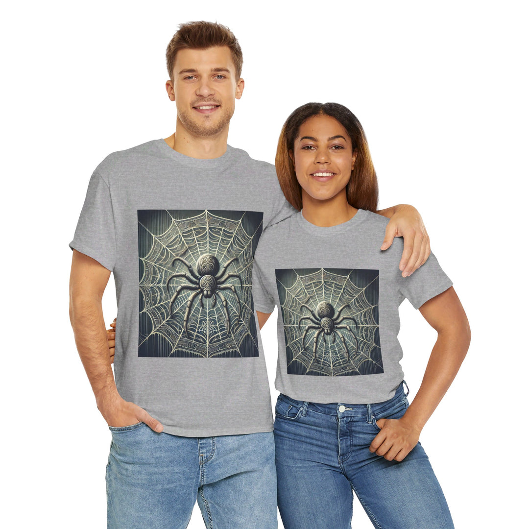 Spooky Spider Web Halloween T-Shirt