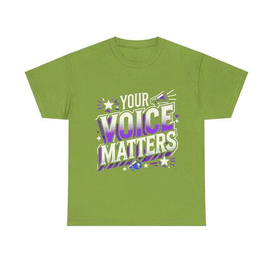 Bold Voter Tee - Stand Out and Vote - Creative Canvas Corner