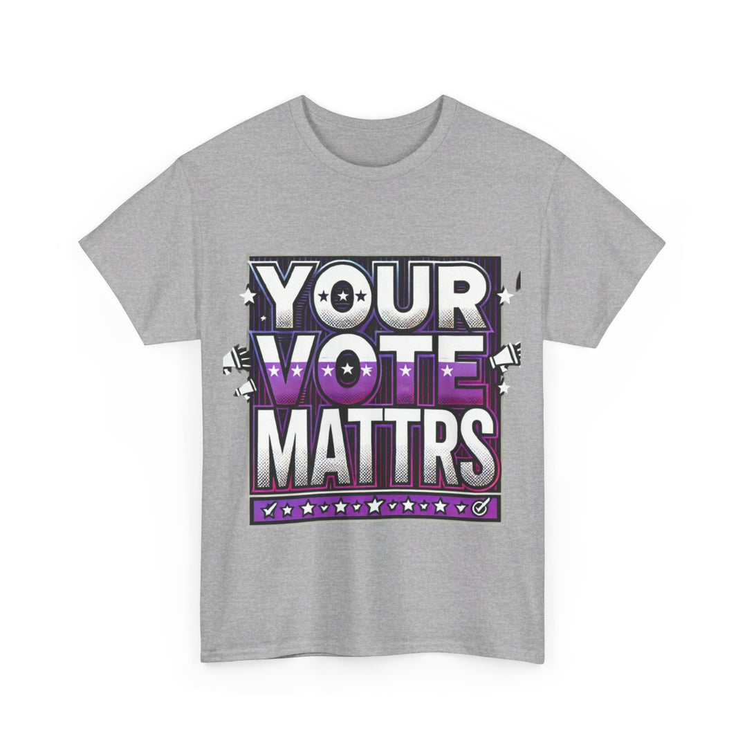 Women's Voter Tee - Your Voice Matters - Creative Canvas Corner