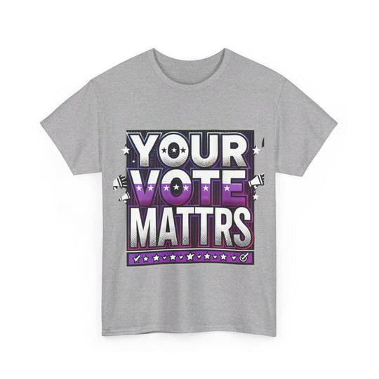 Women's Voter Tee - Your Voice Matters - Creative Canvas Corner