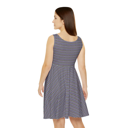 Animal Print Vibe Women Skater Dress - Creative Canvas Corner