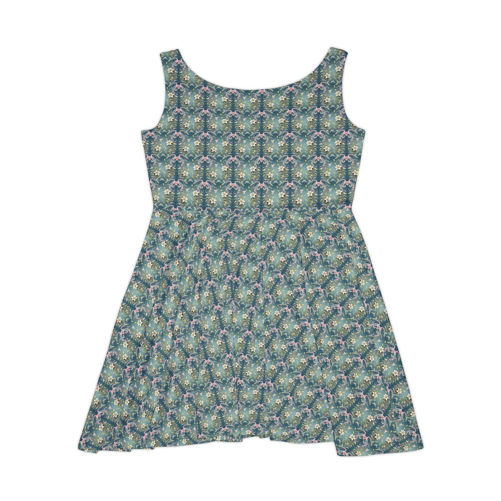 Botanical Daydream Women Skater Dress - Creative Canvas Corner