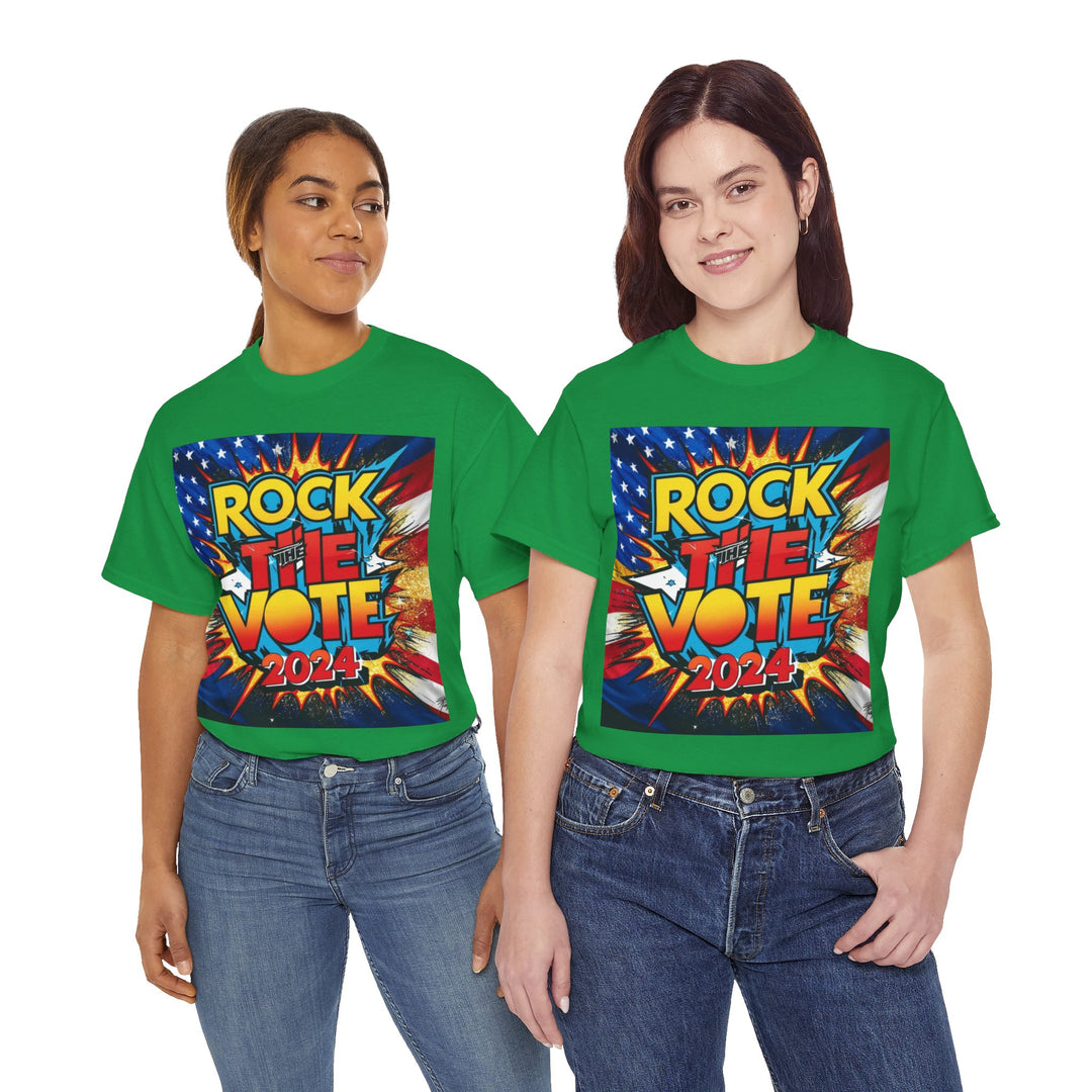 🌌 Starry Night Rock the Vote 2024 T-Shirt - Creative Canvas Corner