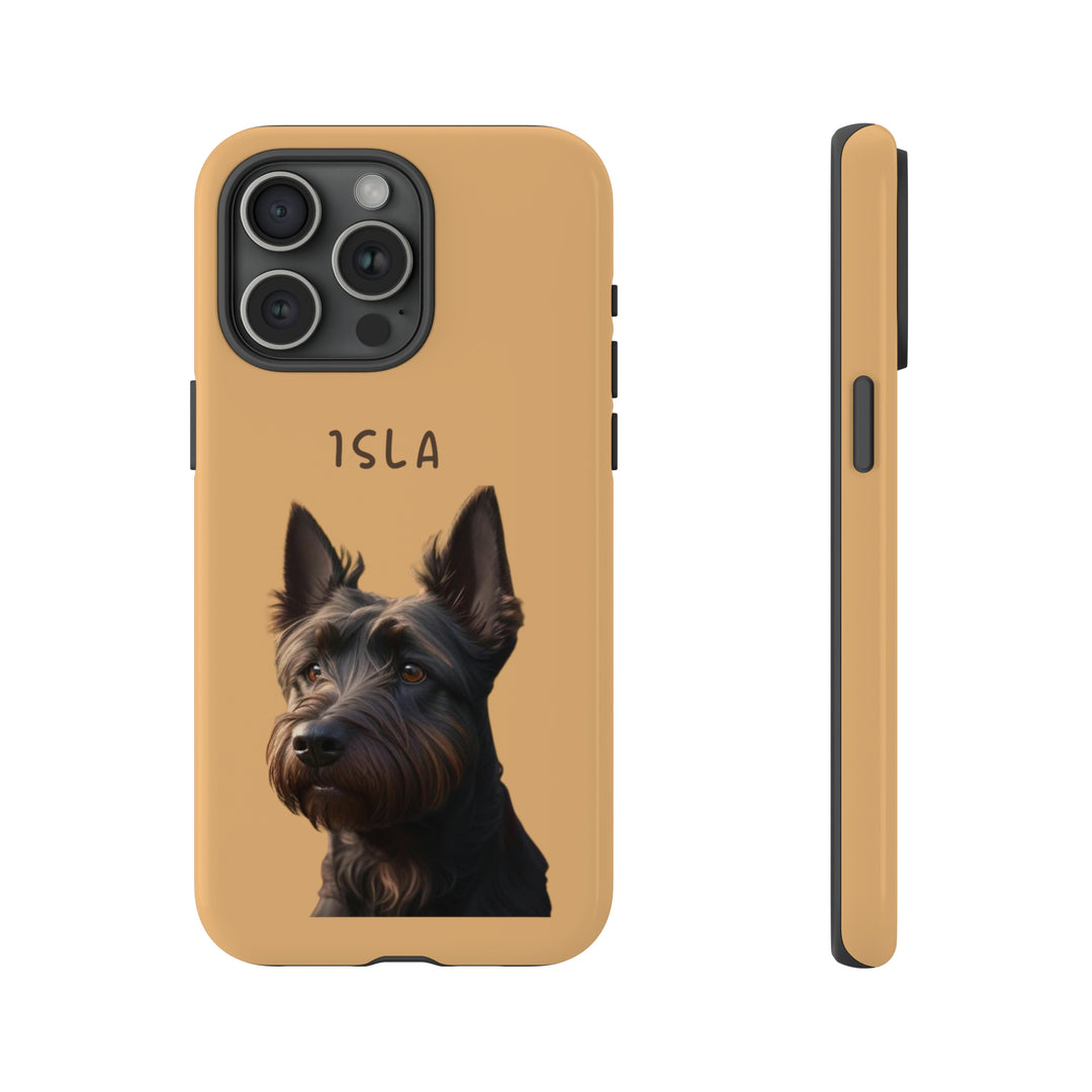 Custom Scottish Terrier Pet Phone Case with Photo and Name - Dog Lover's Gift - Creative Canvas Corner