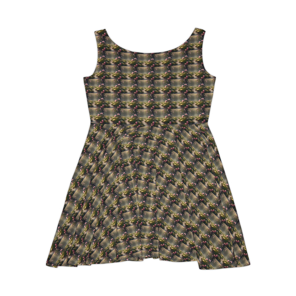 Blossom Pathway Women Skater Dress - Creative Canvas Corner