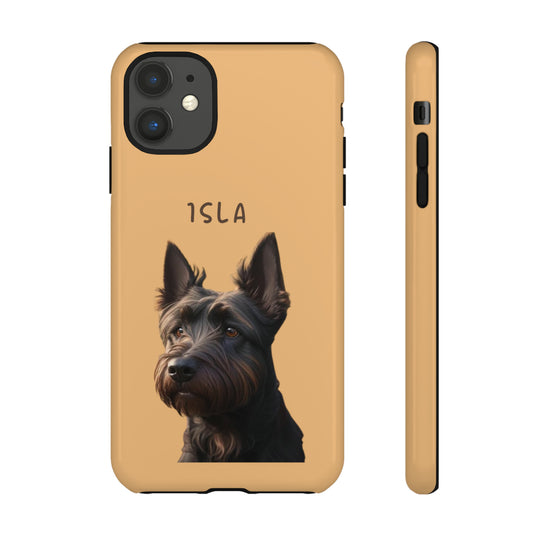 Custom Scottish Terrier Pet Phone Case with Photo and Name - Dog Lover's Gift - Creative Canvas Corner