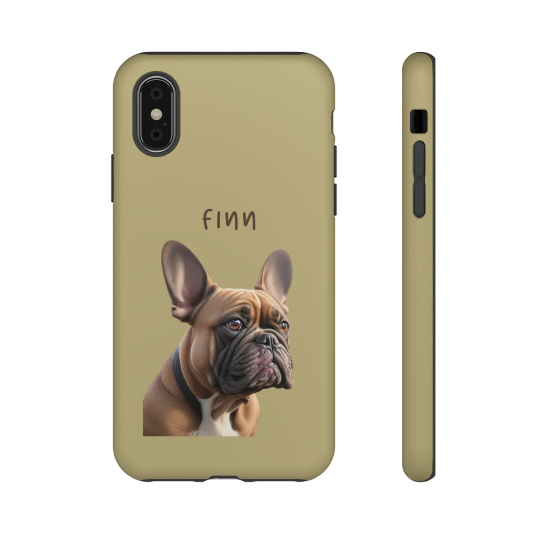 French Bulldog Custom Pet Phone Case with Photo and Name - Dog Lover's Gift - Creative Canvas Corner