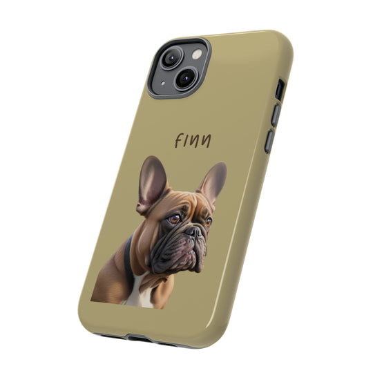 French Bulldog Custom Pet Phone Case with Photo and Name - Dog Lover's Gift - Creative Canvas Corner