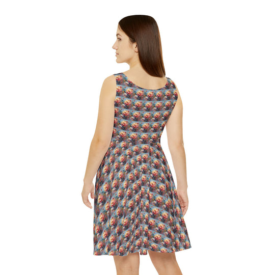 Bloom Canvas Whisper Women Skater Dress - Creative Canvas Corner