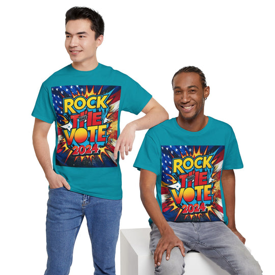 🌌 Starry Night Rock the Vote 2024 T-Shirt - Creative Canvas Corner