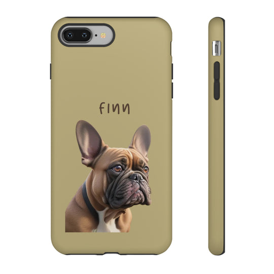 French Bulldog Custom Pet Phone Case with Photo and Name - Dog Lover's Gift - Creative Canvas Corner