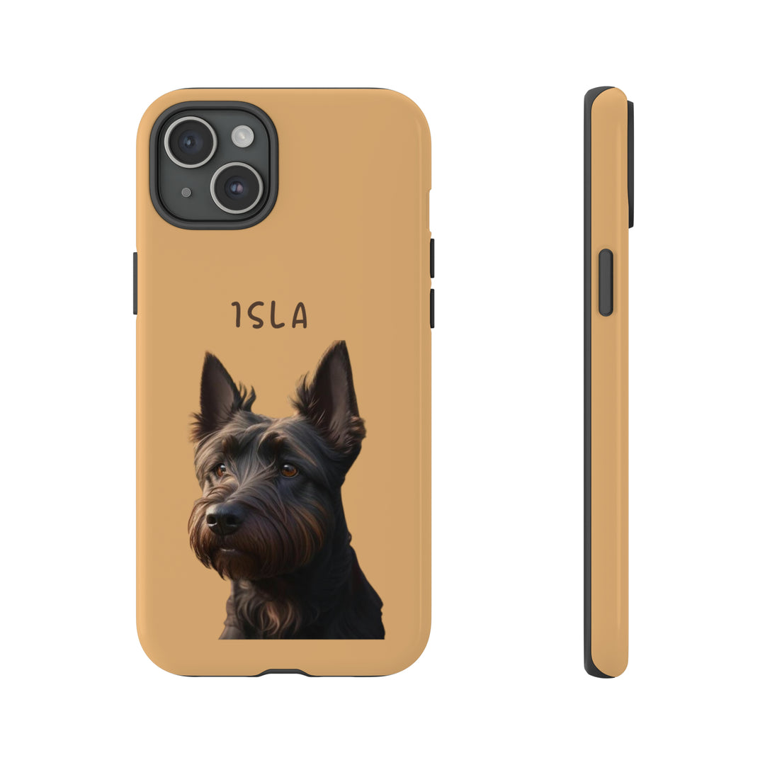 Custom Scottish Terrier Pet Phone Case with Photo and Name - Dog Lover's Gift - Creative Canvas Corner