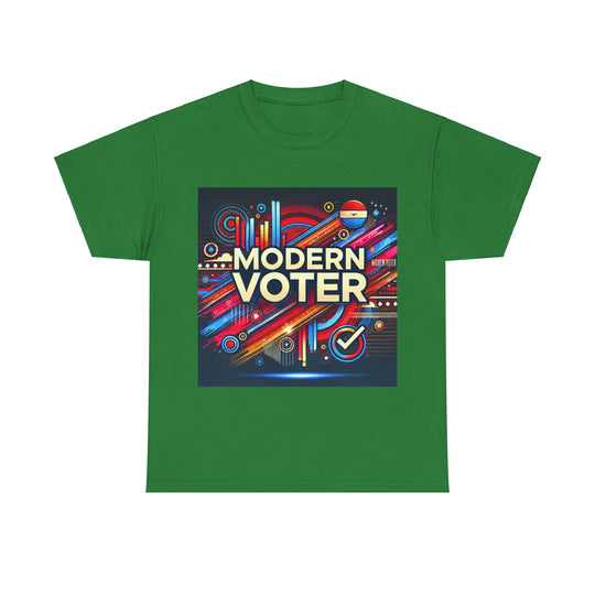 Modern Voter Tee - Fresh and Stylish - Creative Canvas Corner