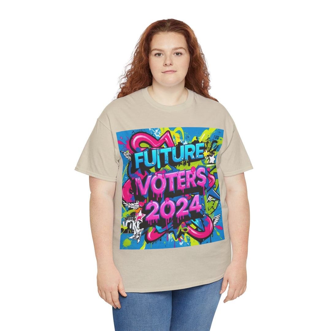 Vote 2024 Bold Typography T-Shirt - Creative Canvas Corner