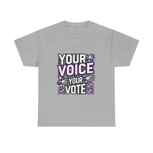 Rock the Vote T-Shirt - Make Your Voice Heard! - Creative Canvas Corner