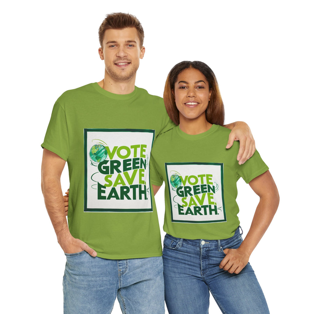 🗳️ Vote for the Planet: Eco-Friendly Election T-Shirt 🌍 - Creative Canvas Corner