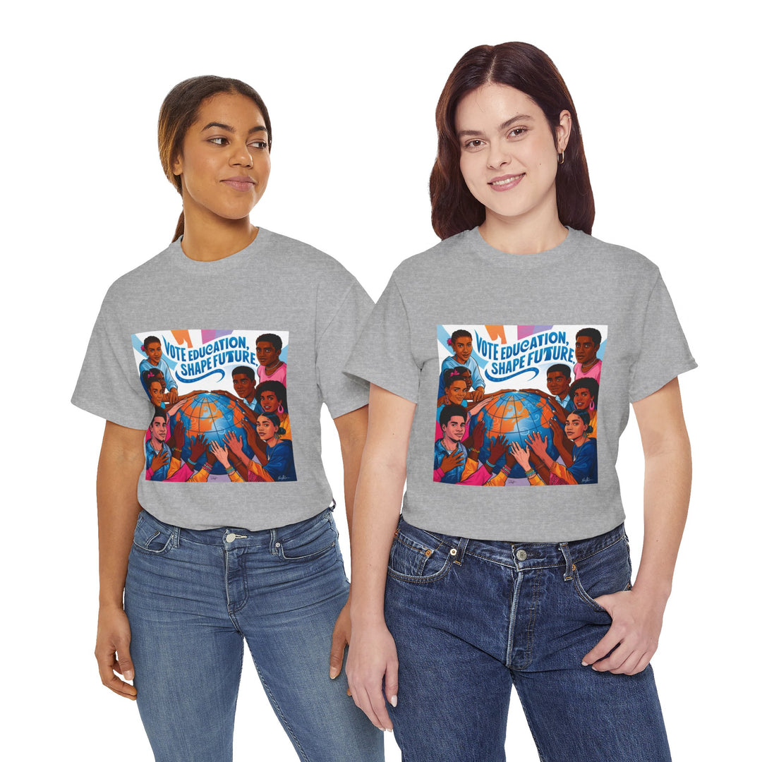 🗳️ Vote for Our Future: Education Matters T-Shirt 📚 - Creative Canvas Corner