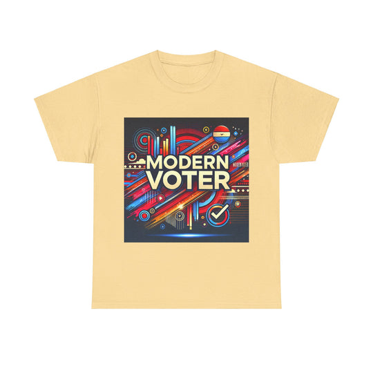 Modern Voter Tee - Fresh and Stylish - Creative Canvas Corner