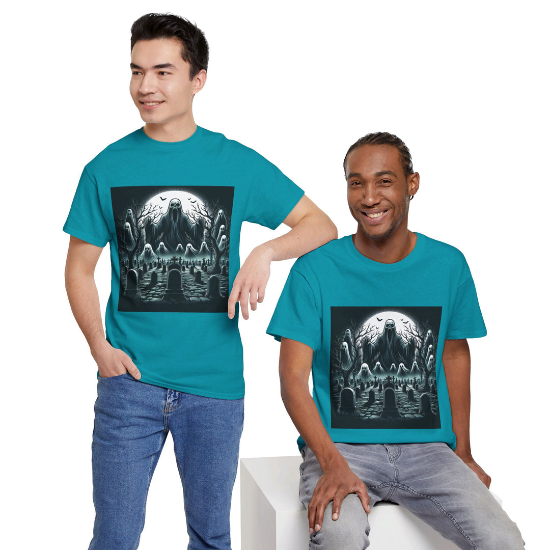 Haunted Graveyard Halloween T-Shirt