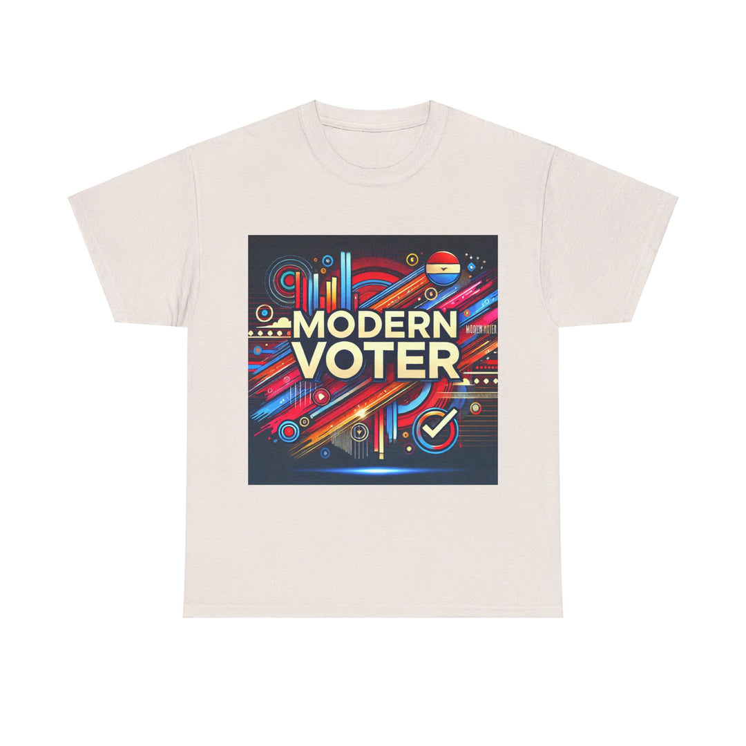 Modern Voter Tee - Fresh and Stylish - Creative Canvas Corner