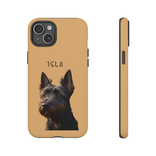 Custom Scottish Terrier Pet Phone Case with Photo and Name - Dog Lover's Gift - Creative Canvas Corner