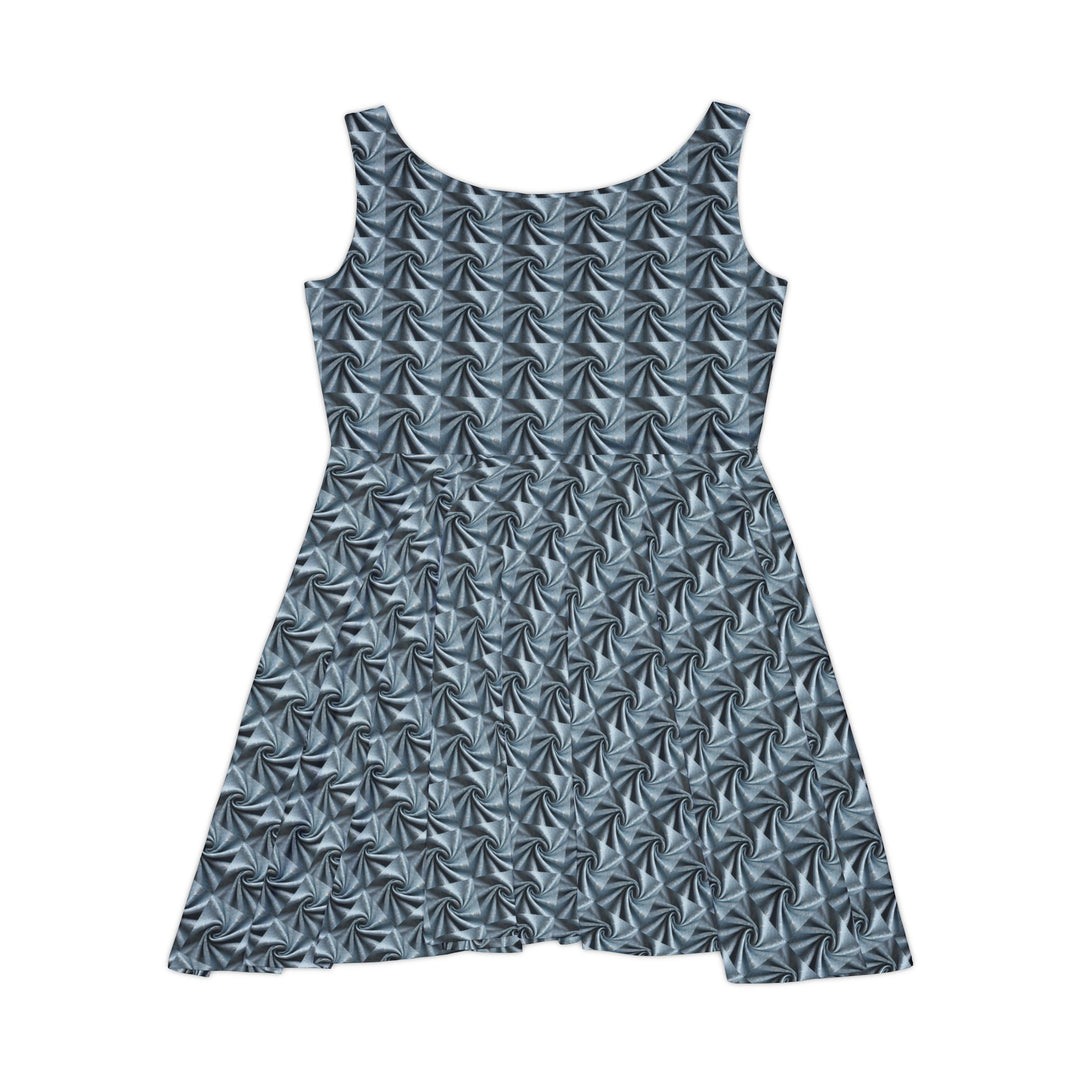 Summer Wedding Guest Skater Dress - Elegant Retro