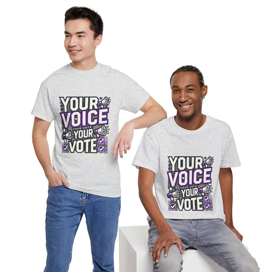 Rock the Vote T-Shirt - Make Your Voice Heard! - Creative Canvas Corner