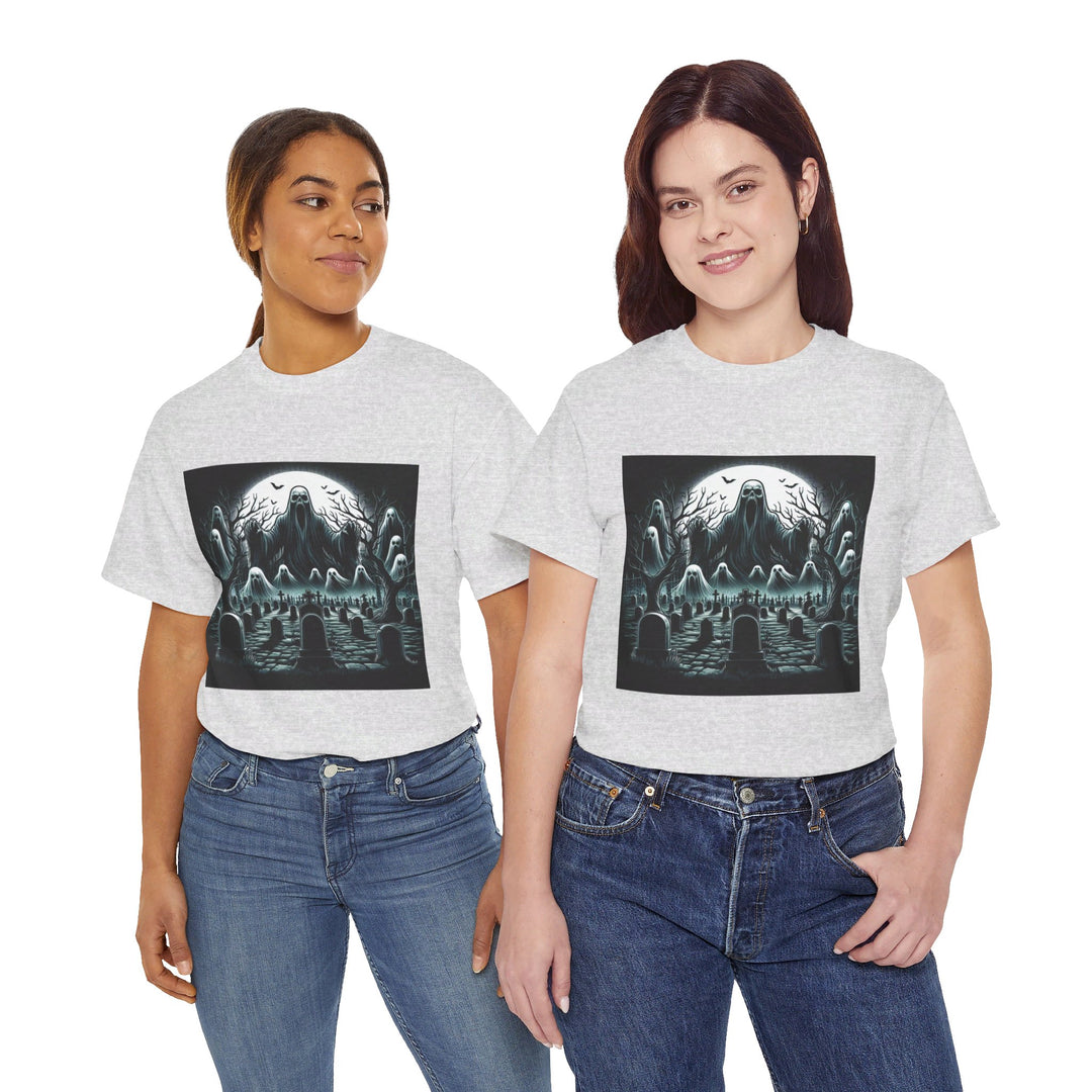 Haunted Graveyard Halloween T-Shirt