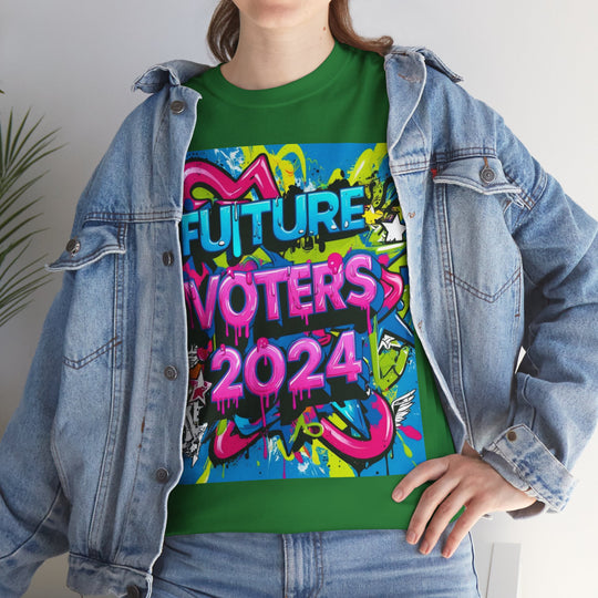 Vote 2024 Bold Typography T-Shirt - Creative Canvas Corner