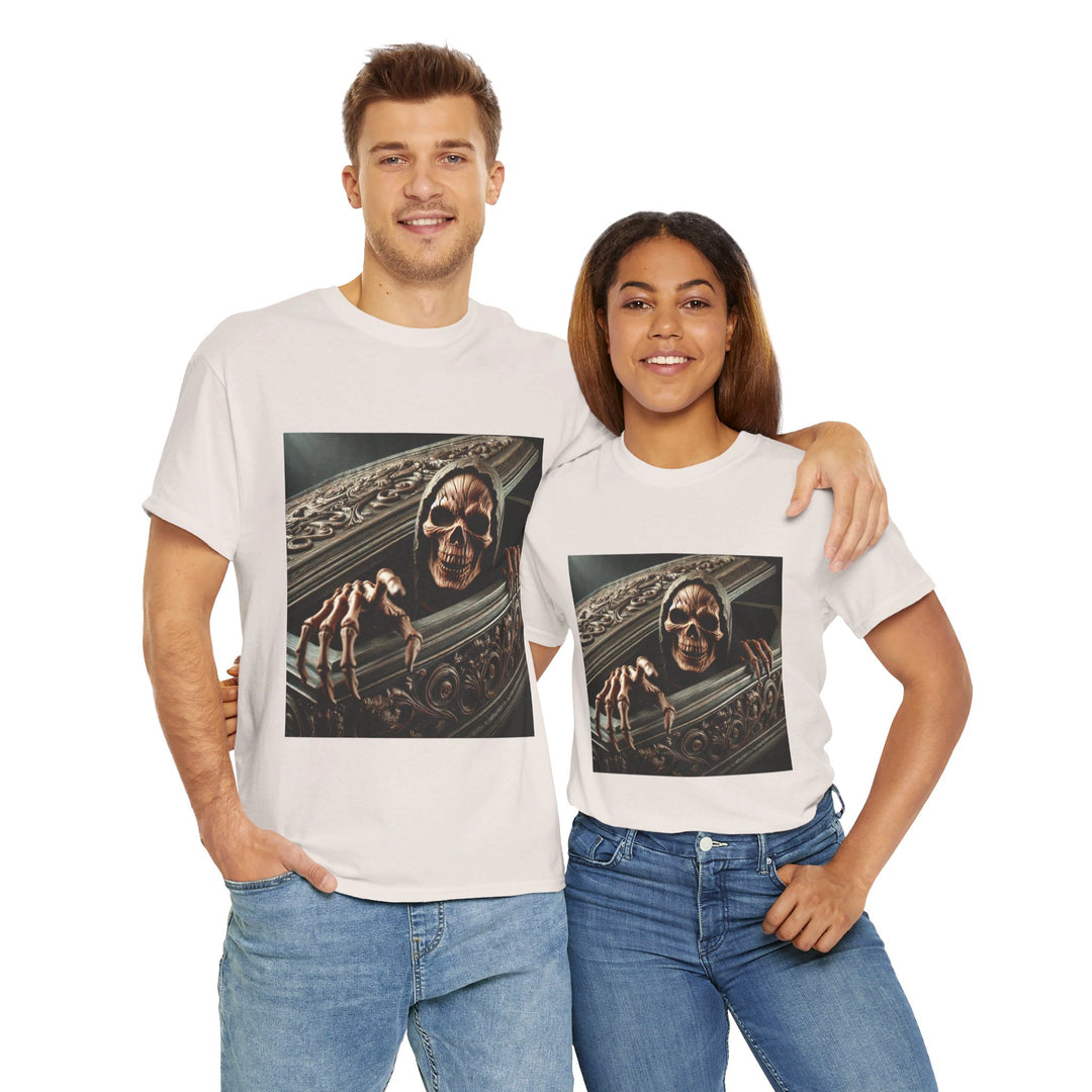 Creepy Coffin Halloween T-Shirt