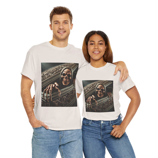 Creepy Coffin Halloween T-Shirt