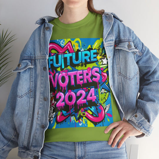 Vote 2024 Bold Typography T-Shirt - Creative Canvas Corner