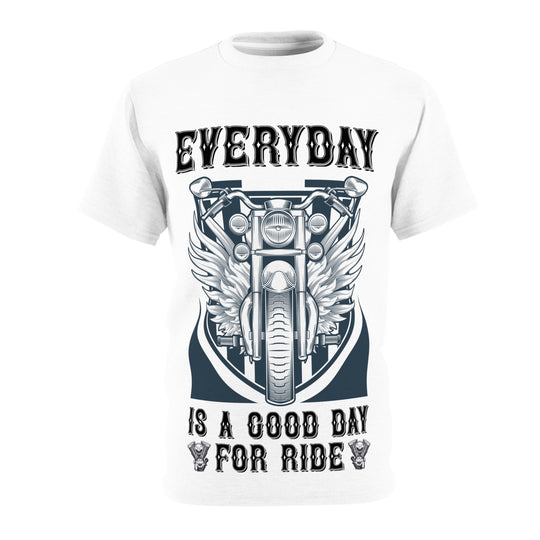 Live Free, Ride Hard: Vintage Motorcycle Rider T-Shirt