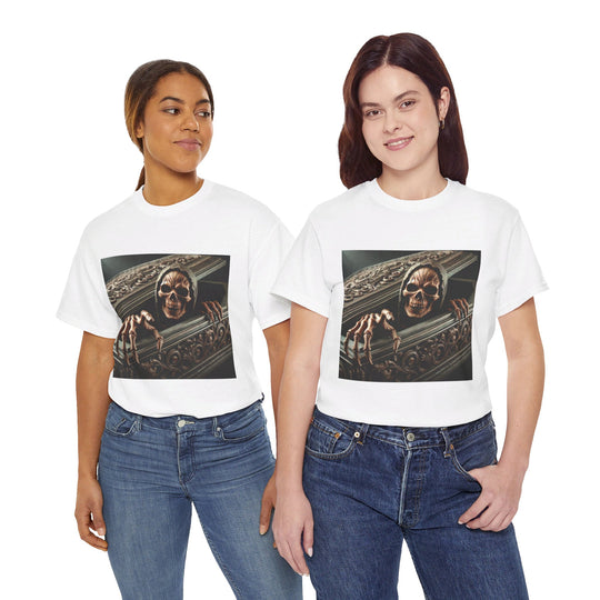 Creepy Coffin Halloween T-Shirt