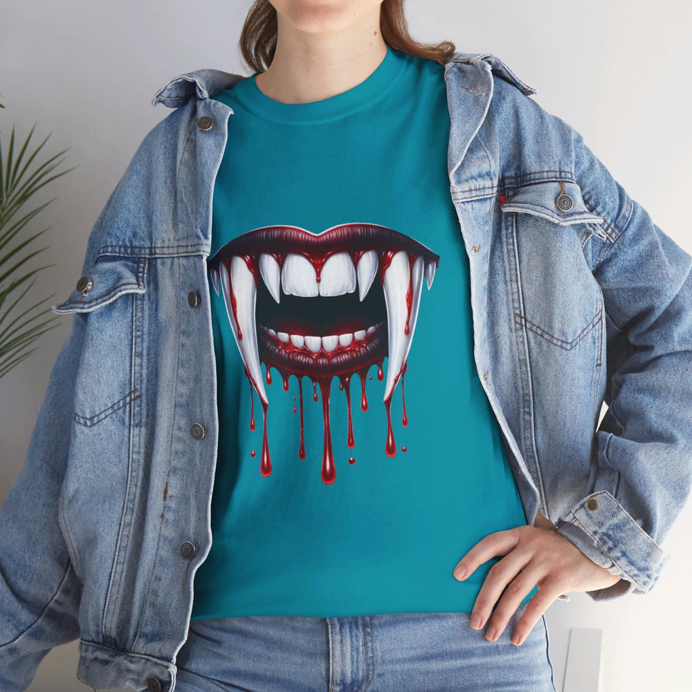 Vampire Fangs Halloween T-Shirt