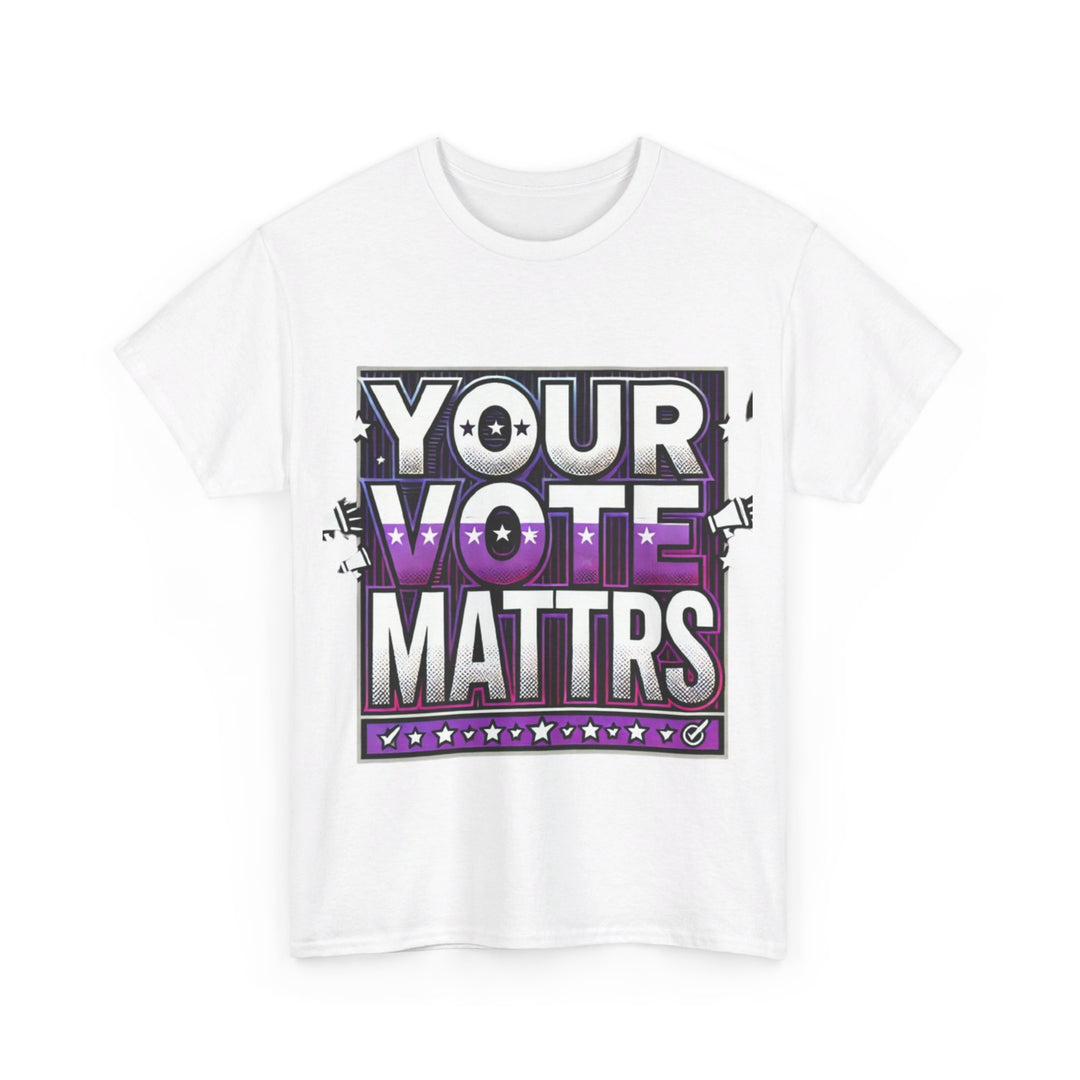 Women's Voter Tee - Your Voice Matters - Creative Canvas Corner